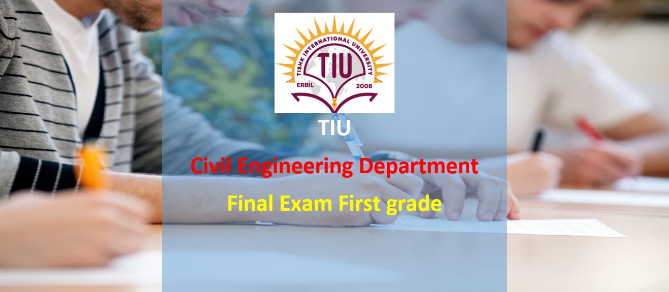 Tishk International University | Civil Department