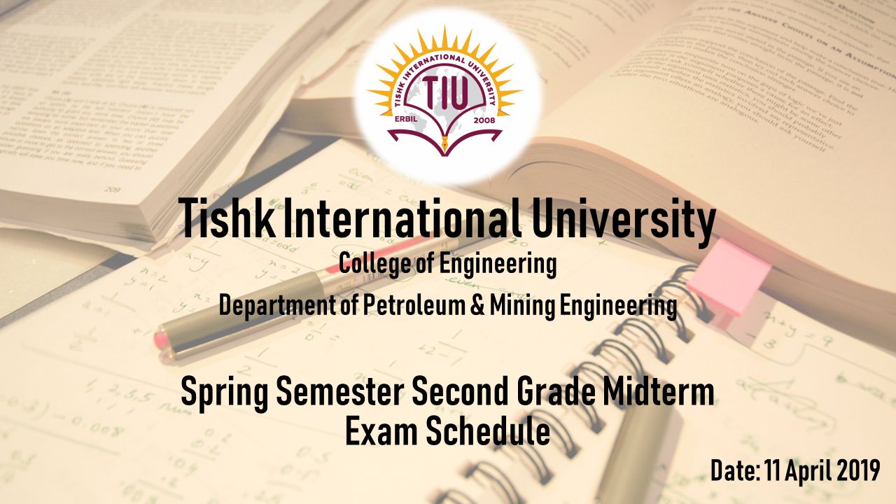 Tishk International University | petromining Department