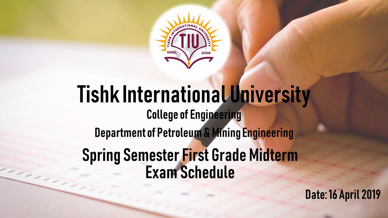 Tishk International University | petromining Department
