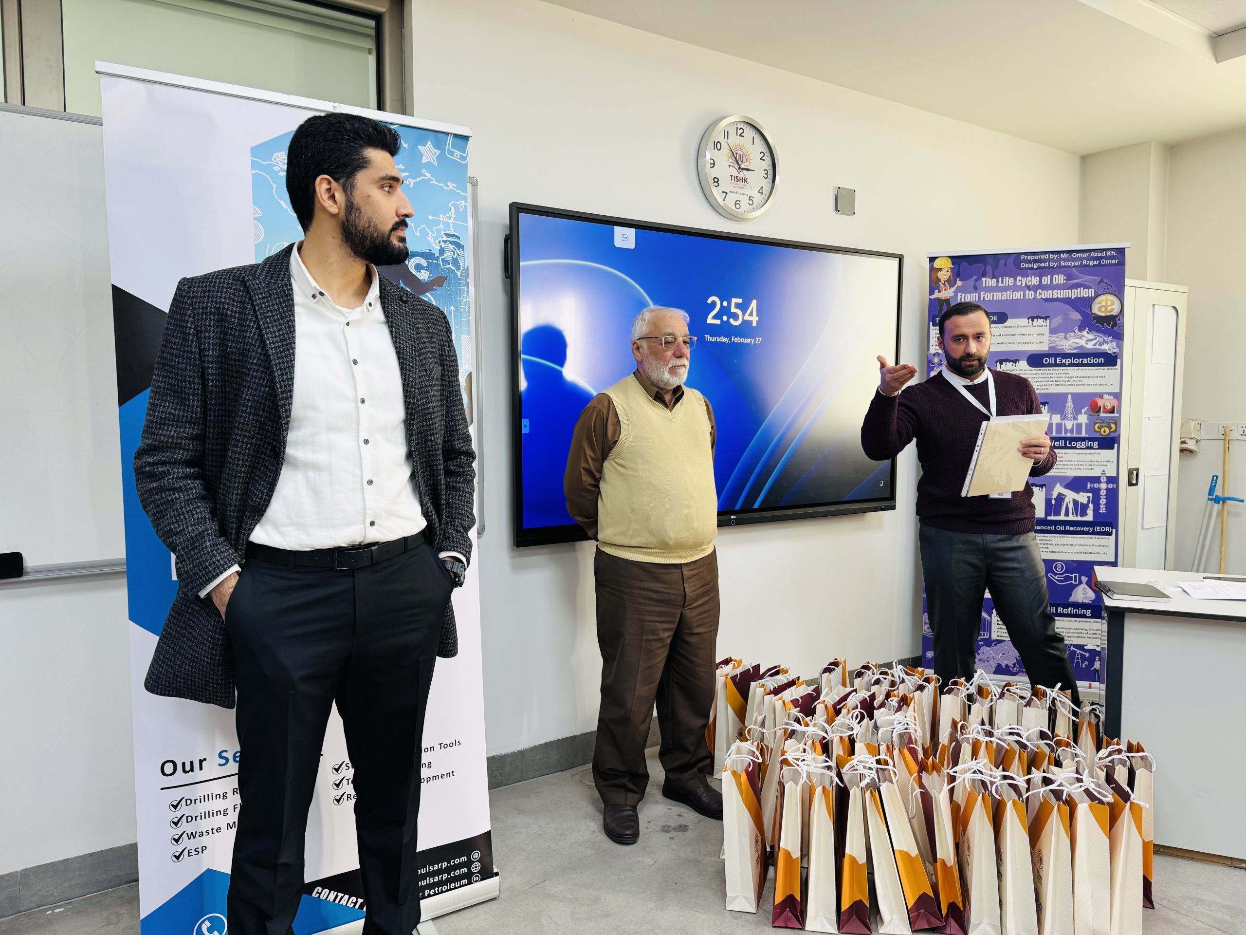 Drilling Fluid Competition, Tishk International University, TIU SPE Student Chapter, SPE Northern Iraq, Pulsar Petroleum, petroleum engineering, drilling fluids, hands-on competition, Kurdistan universities.