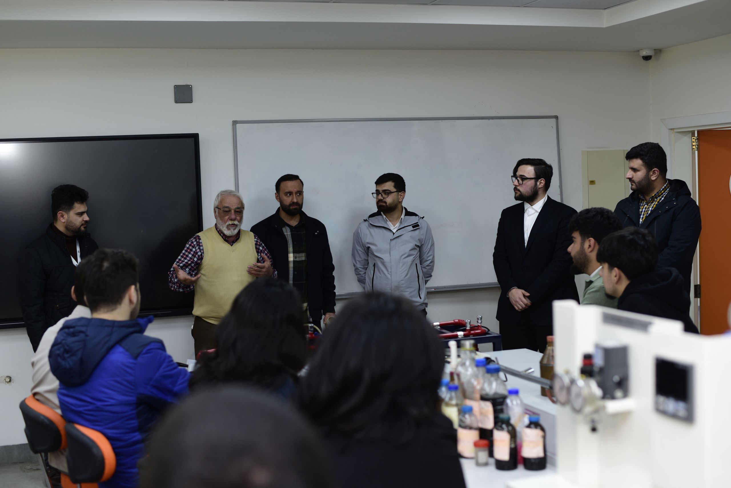 TIU, Petroleum and Mining Engineering, Peshang Private Institute, Oil and Gas, university visit, laboratory tour, academic collaboration, engineering education, petroleum engineering, TIU facilities.