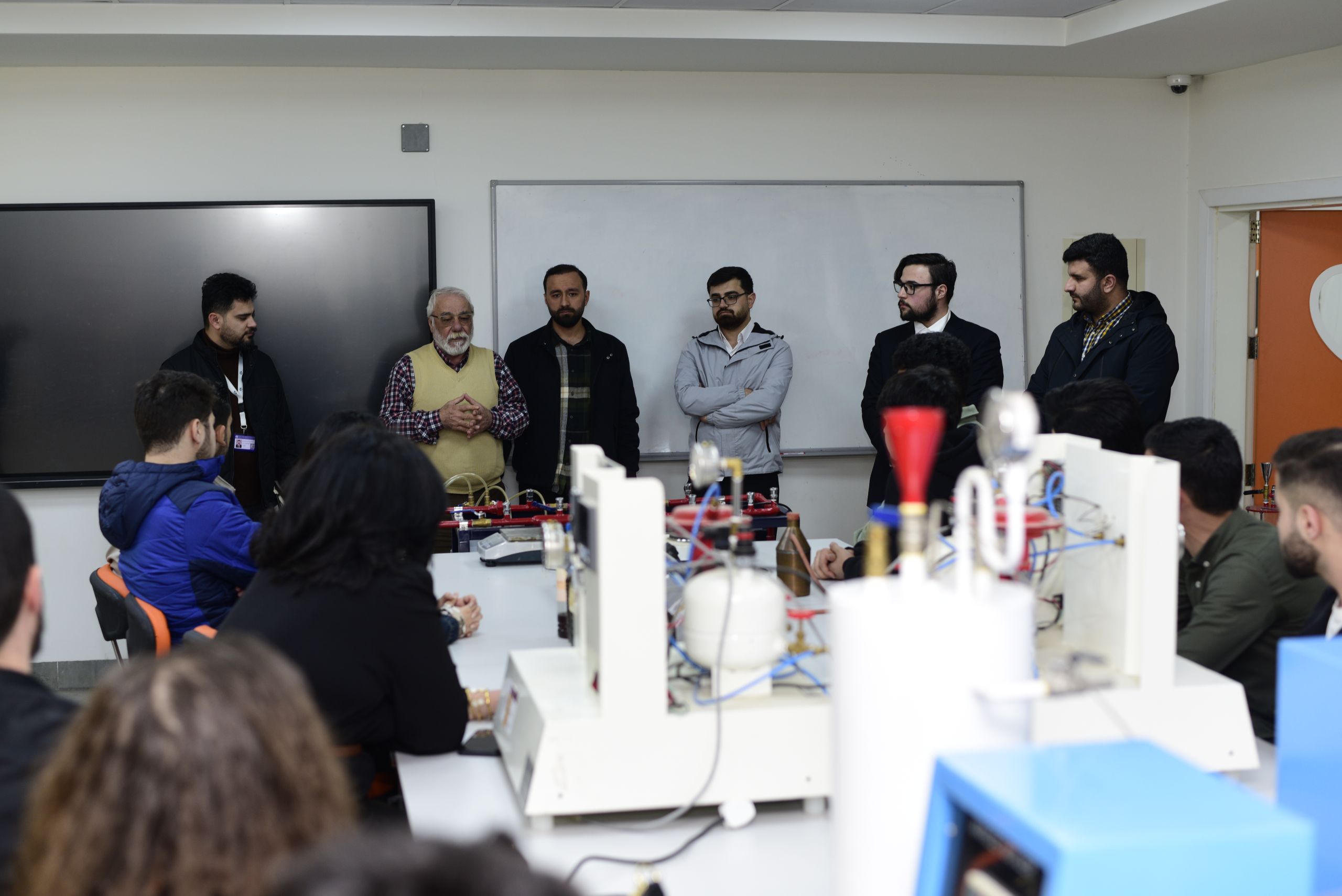 TIU, Petroleum and Mining Engineering, Peshang Private Institute, Oil and Gas, university visit, laboratory tour, academic collaboration, engineering education, petroleum engineering, TIU facilities.