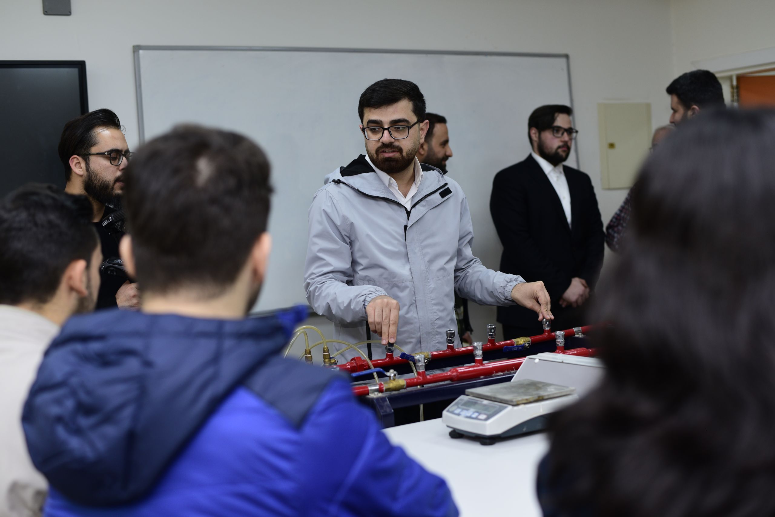 TIU, Petroleum and Mining Engineering, Peshang Private Institute, Oil and Gas, university visit, laboratory tour, academic collaboration, engineering education, petroleum engineering, TIU facilities.