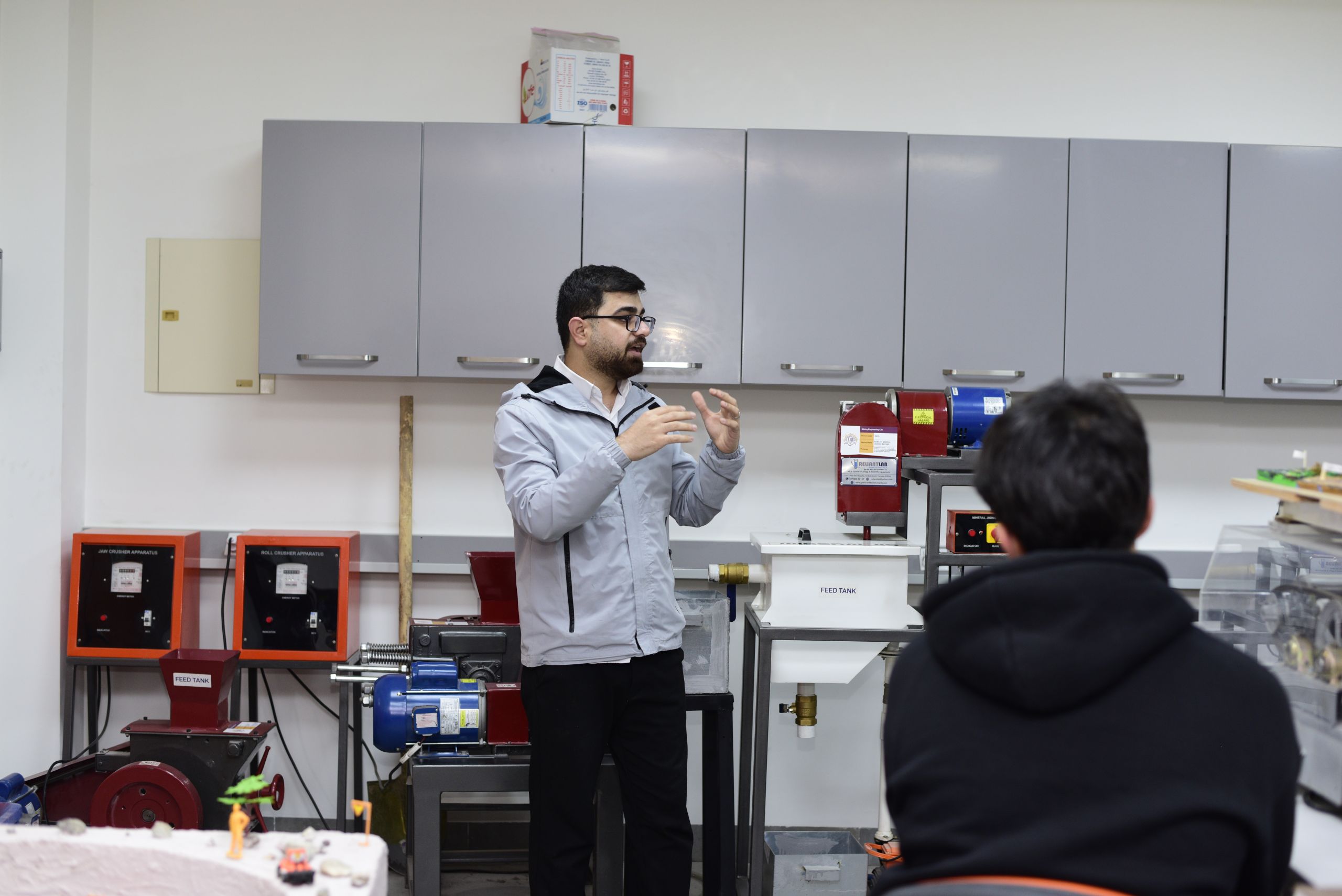 TIU, Petroleum and Mining Engineering, Peshang Private Institute, Oil and Gas, university visit, laboratory tour, academic collaboration, engineering education, petroleum engineering, TIU facilities.