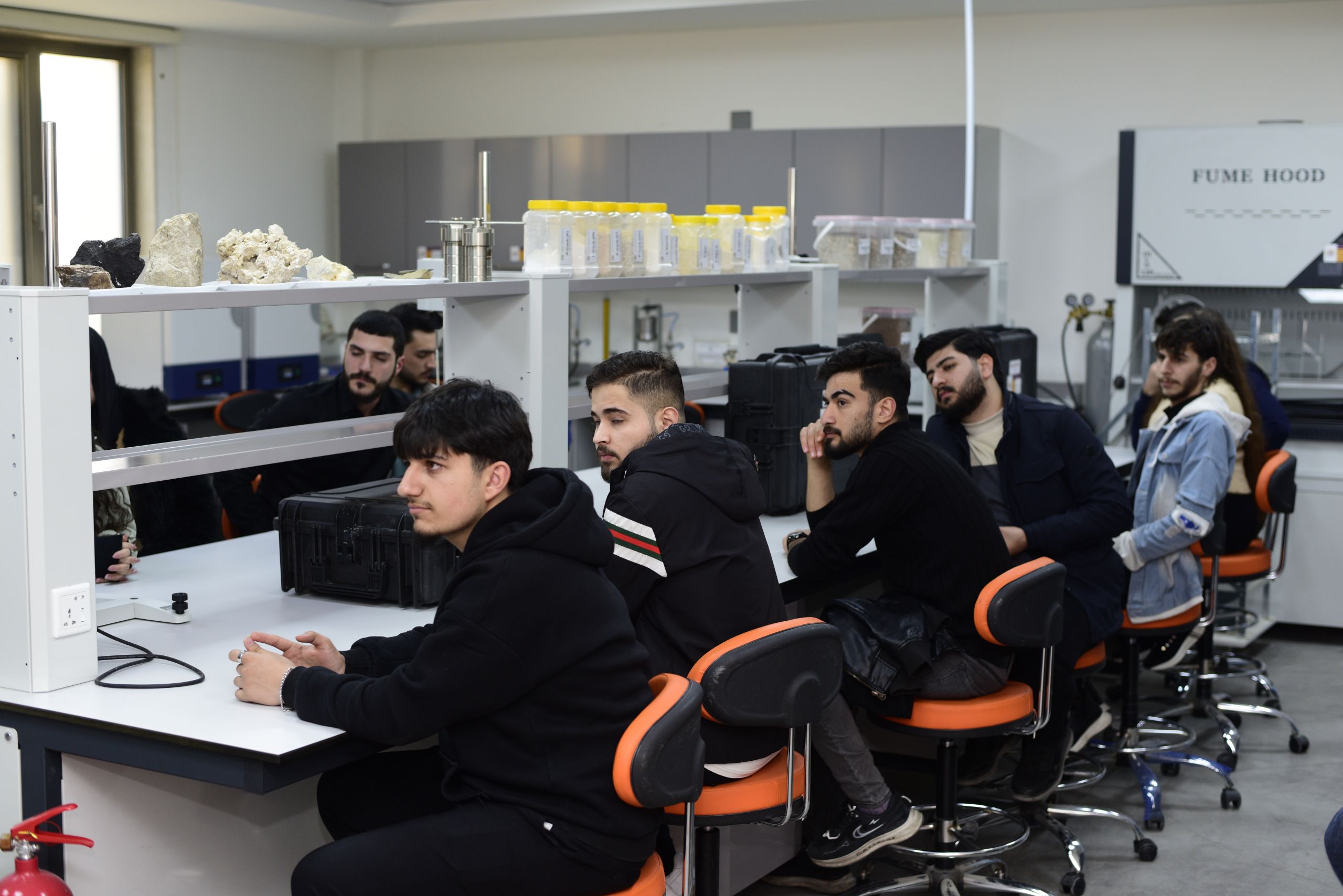 TIU, Petroleum and Mining Engineering, Peshang Private Institute, Oil and Gas, university visit, laboratory tour, academic collaboration, engineering education, petroleum engineering, TIU facilities.