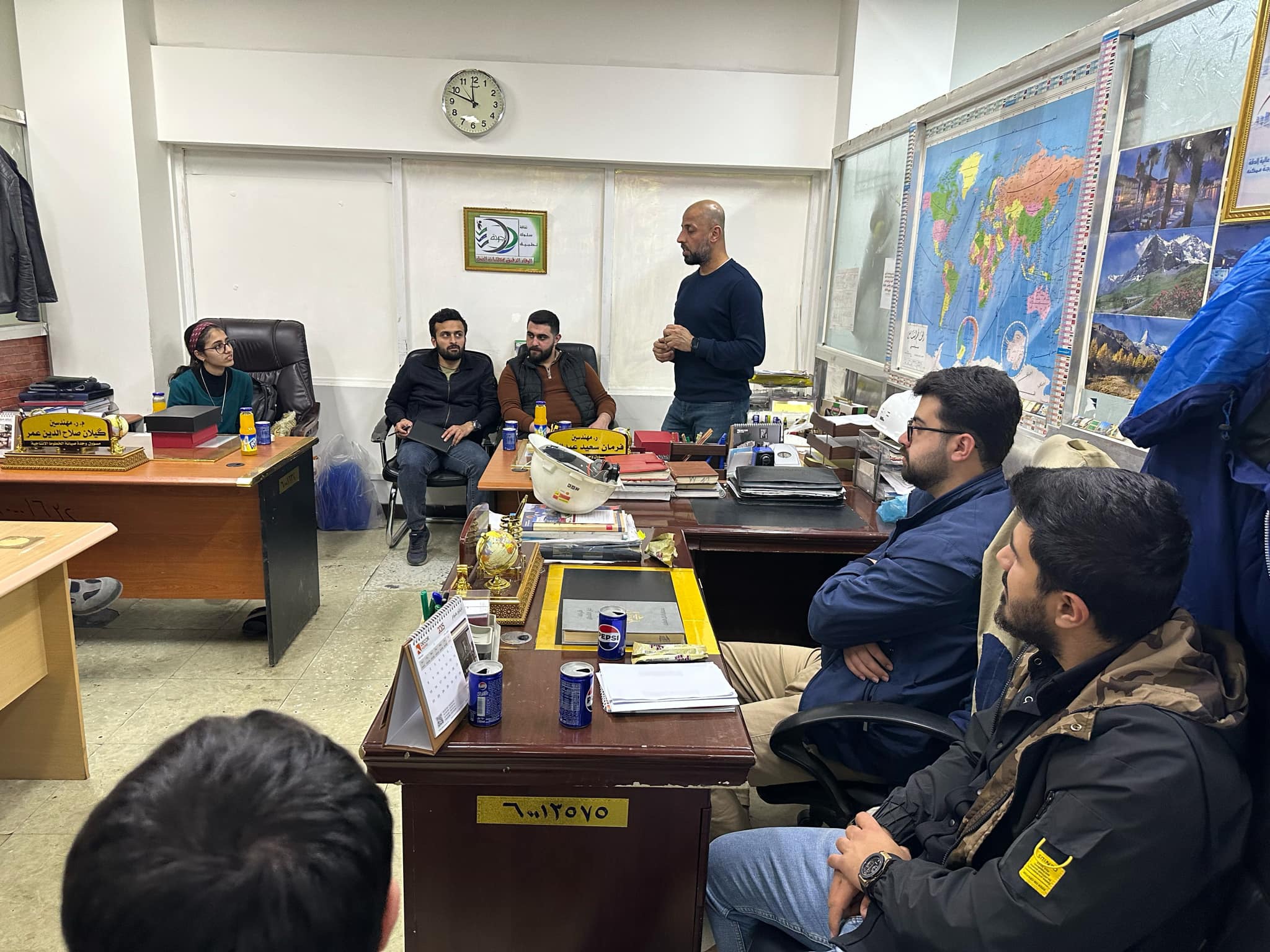 Petroleum and Mining Engineering, TIU, North Gas Company, Kirkuk, internship program, oil and gas industry, Ministry of Oil, practical training, theoretical courses, industry experience, training and development, gas production, student internships, professional development, Engineer Gailan Salahaldeen Omar, المهندس كيلان صلاح الدين عمر, شركة غاز الشمال, وزارة النفط العراقية