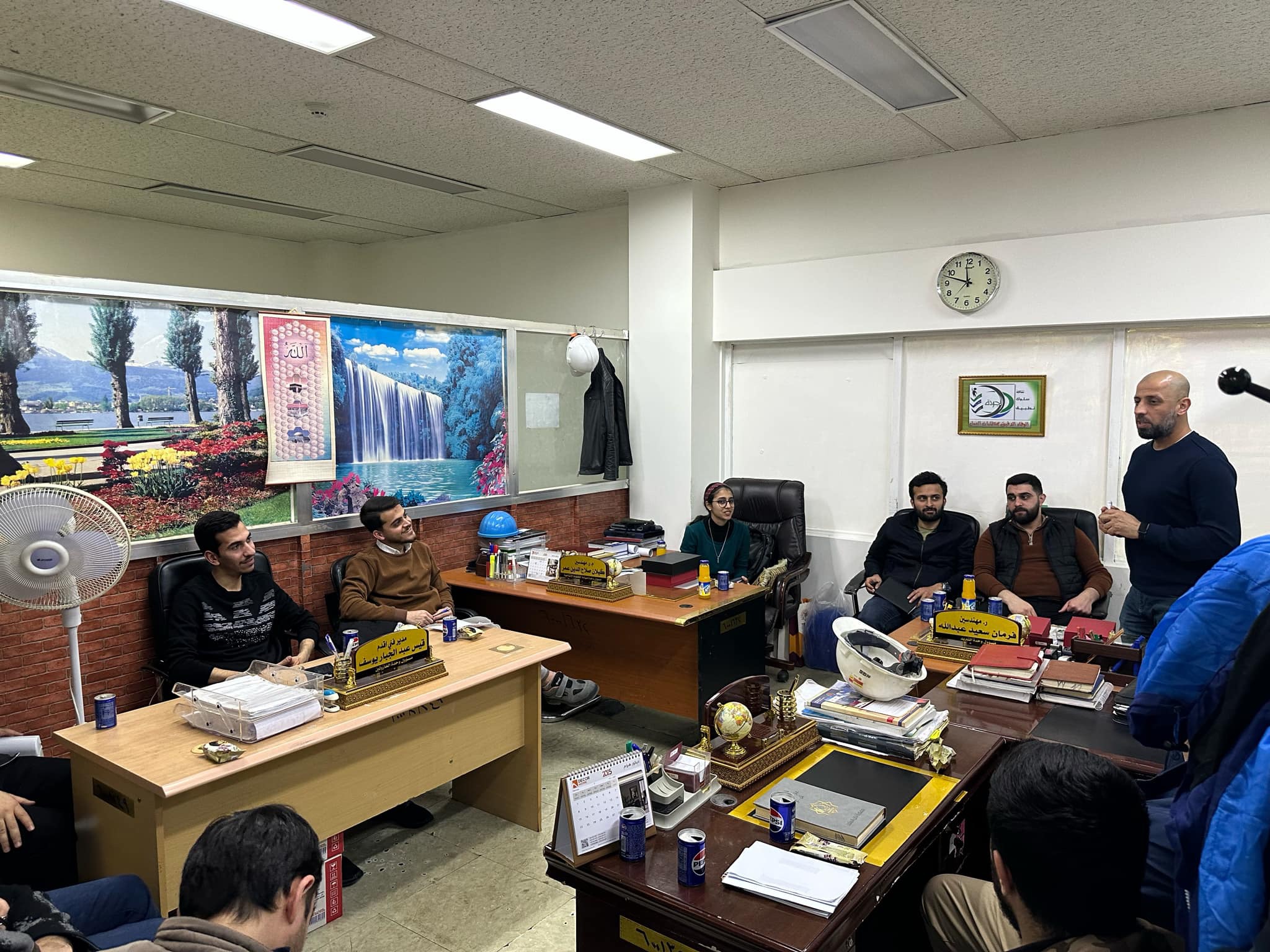 Petroleum and Mining Engineering, TIU, North Gas Company, Kirkuk, internship program, oil and gas industry, Ministry of Oil, practical training, theoretical courses, industry experience, training and development, gas production, student internships, professional development, Engineer Gailan Salahaldeen Omar, المهندس كيلان صلاح الدين عمر, شركة غاز الشمال, وزارة النفط العراقية