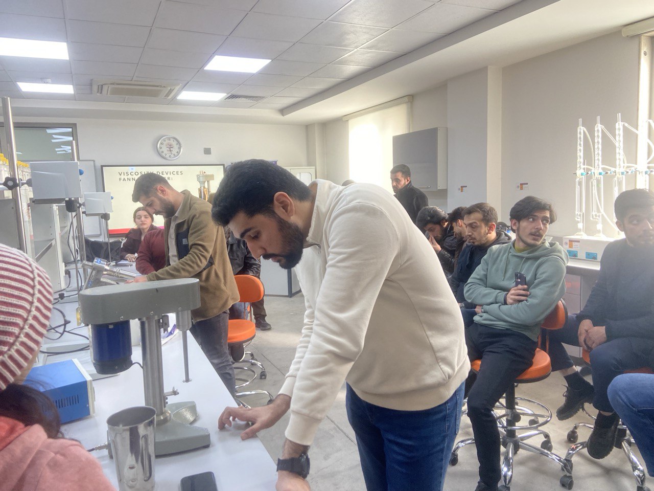 Petroleum and Mining Engineering, TIU, Pulsar Petroleum Company, drilling fluid, rheological properties, drilling engineering, drilling fluid laboratory, industry collaboration, engineering education, hands-on learning, oil and gas industry.