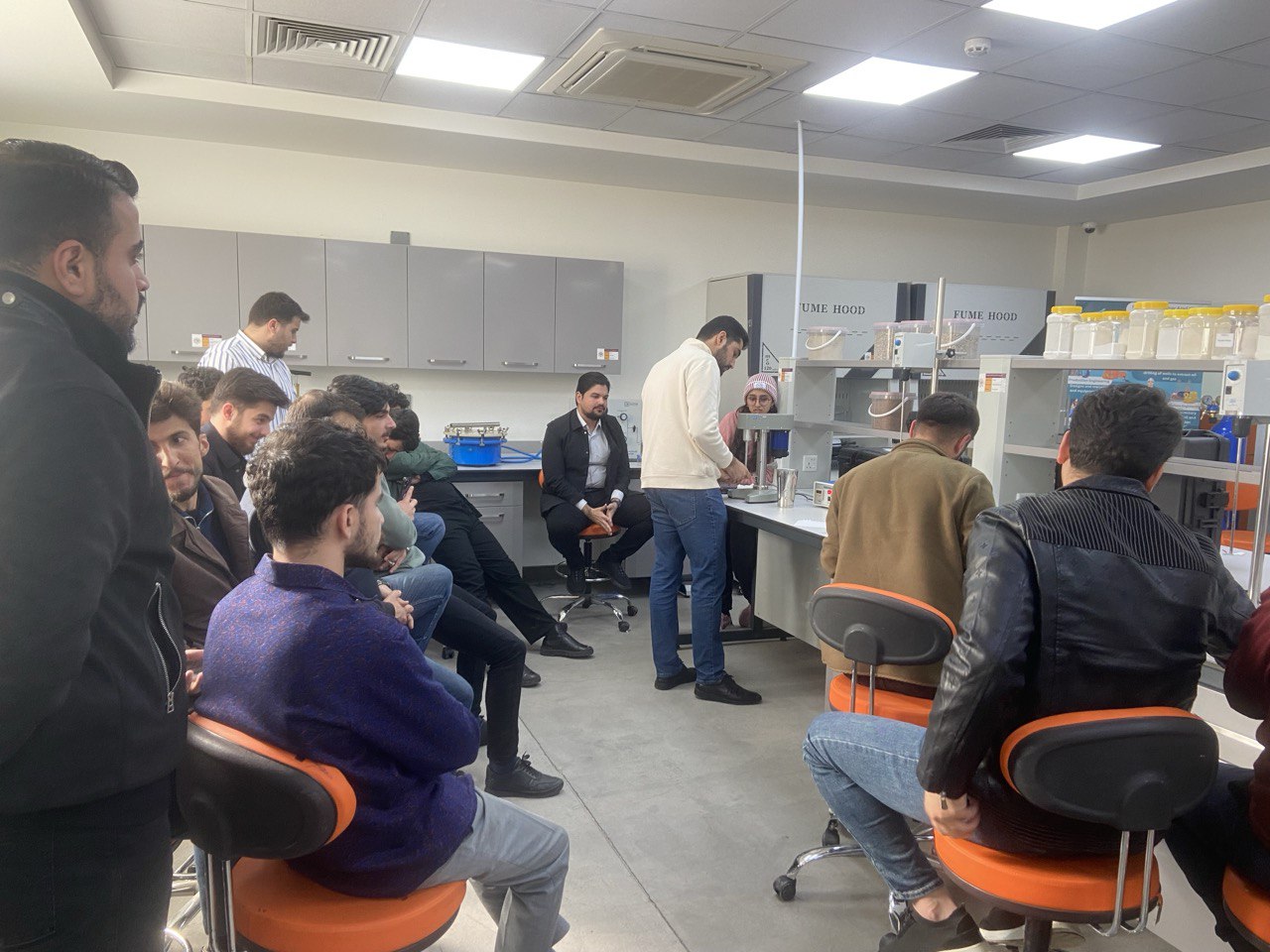 Petroleum and Mining Engineering, TIU, Pulsar Petroleum Company, drilling fluid, rheological properties, drilling engineering, drilling fluid laboratory, industry collaboration, engineering education, hands-on learning, oil and gas industry.