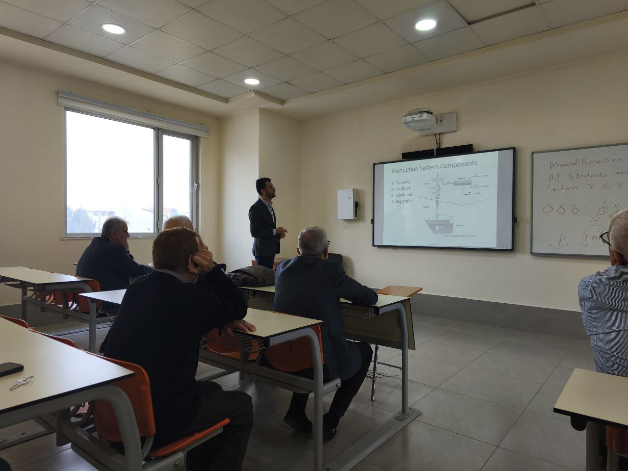 Petroleum and Mining Engineering, PAME, TIU, petroleum production engineering, nodal analysis, reservoir behavior, PVT, inflow performance, artificial lift, faculty seminar, Nabaz Ali Abdulrahman, production systems, professional development, academic collaboration.