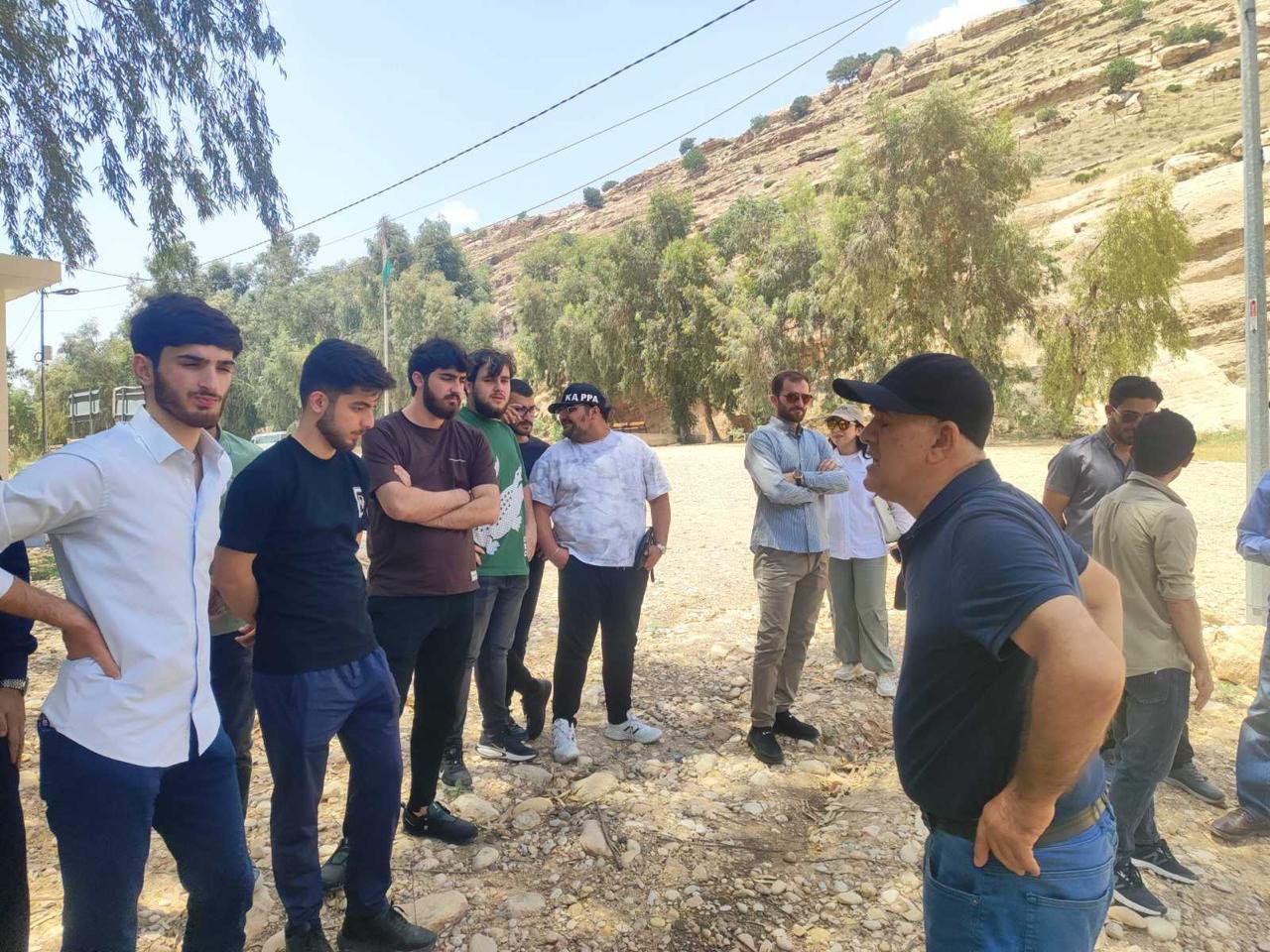 eological field trip, Khanas district, sedimentary rocks, stratigraphy, petroleum geology, source rocks, structural traps, Petroleum and Mining Engineering Department, TIU