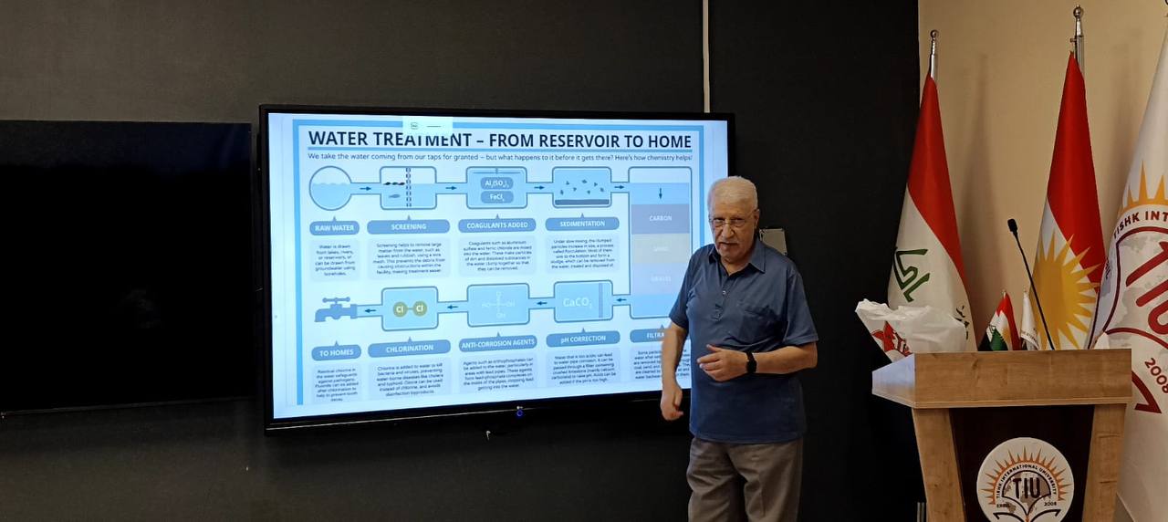 water treatment, heat exchange, training program, North Gas Company, Petroleum and Mining Engineering Department, TIU, industrial collaboration