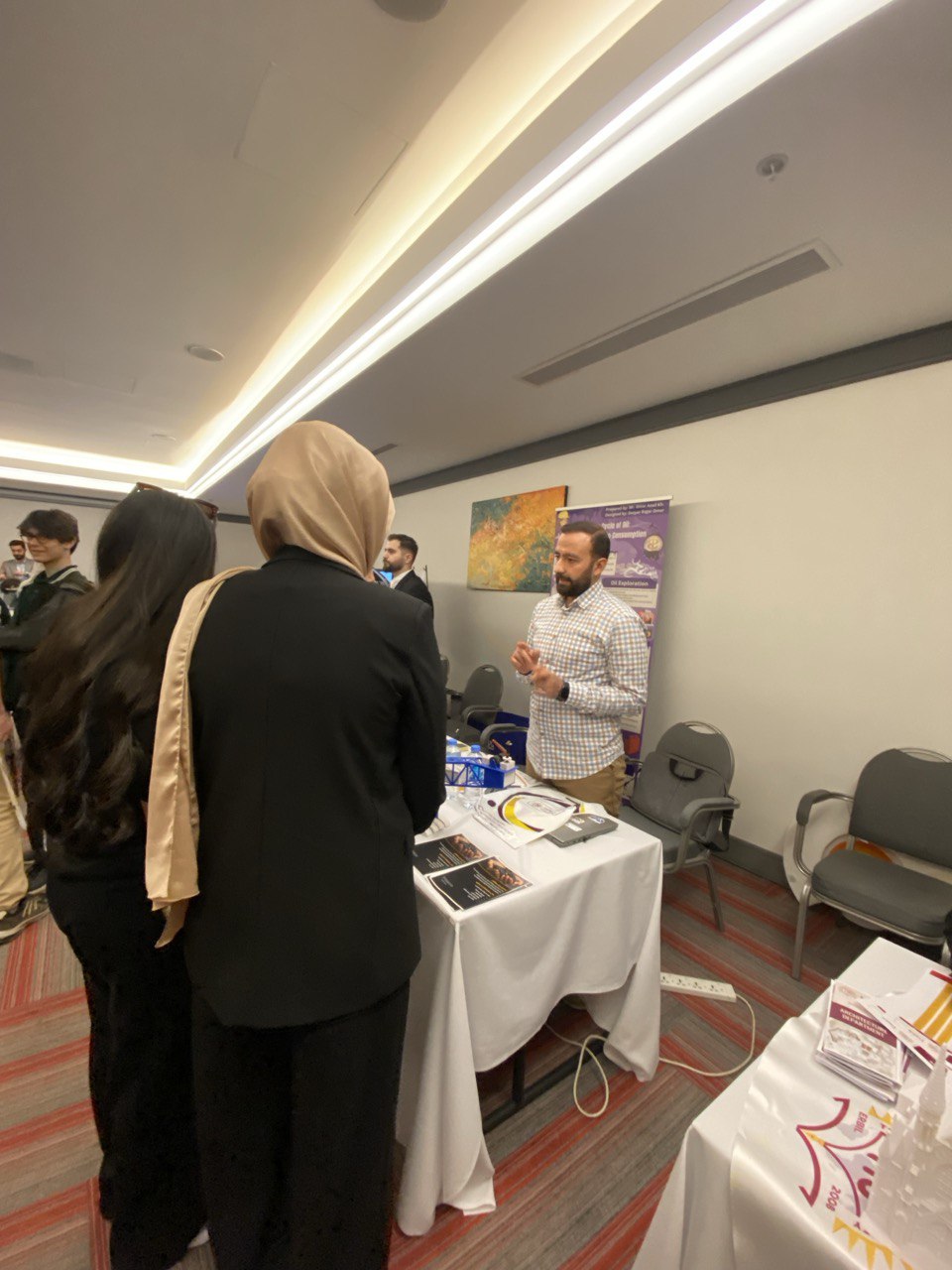 TIU, Petroleum and Mining Engineering Department, PAME, TIU Introduction Days, Erbil International Hotel, Sheraton, prospective students, university programs, academic panels, student engagement