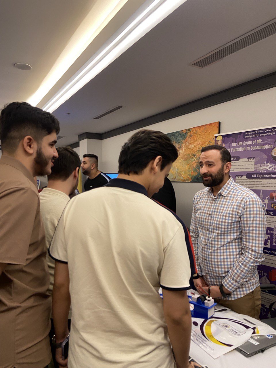 TIU, Petroleum and Mining Engineering Department, PAME, TIU Introduction Days, Erbil International Hotel, Sheraton, prospective students, university programs, academic panels, student engagement