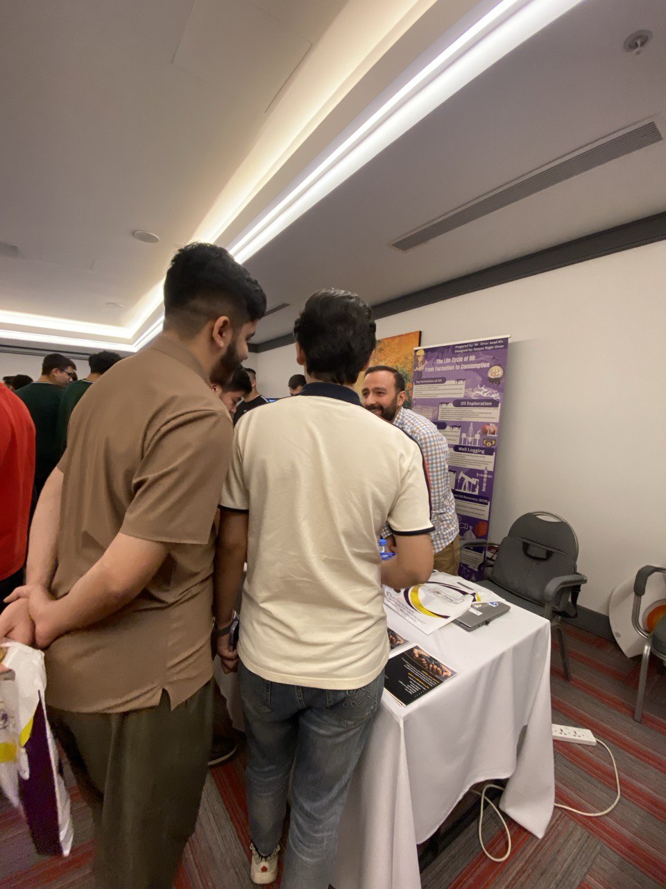 TIU, Petroleum and Mining Engineering Department, PAME, TIU Introduction Days, Erbil International Hotel, Sheraton, prospective students, university programs, academic panels, student engagement