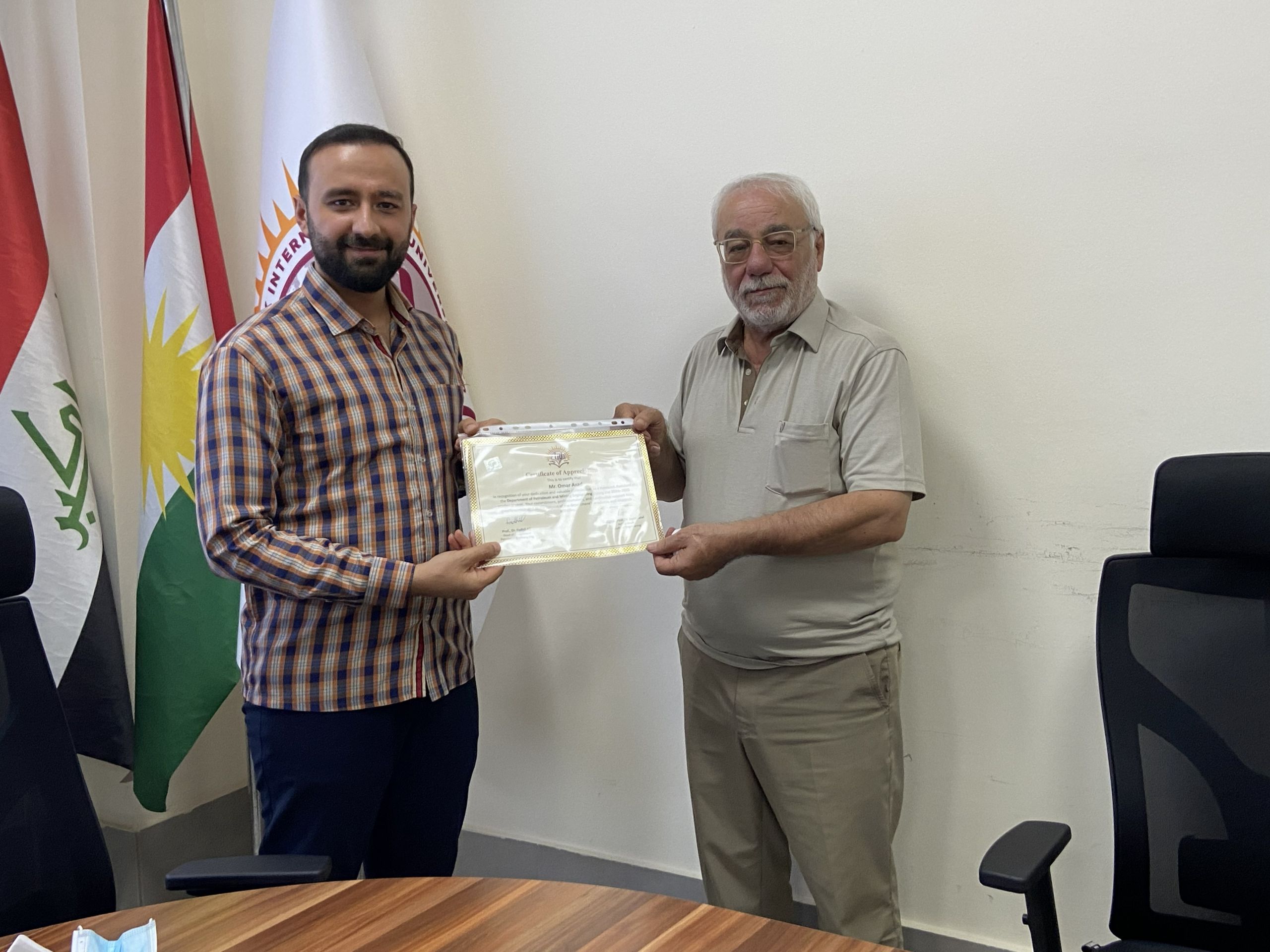 PAME, departmental meeting, exam committee, staff appreciation, academic achievement, TIU, faculty recognition, engineering education, university event