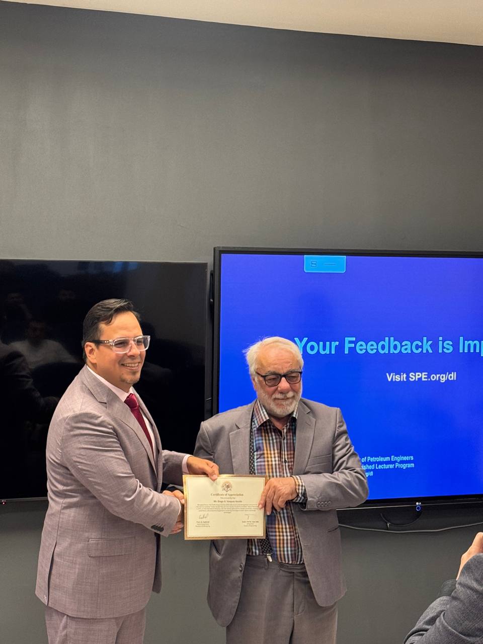 SPE, TIU, Distinguished Lecturer Program, Petroleum and Mining Engineering Department, Carbon Capture and Storage, Carbon Capturing, International Workshop, Energy Transition, APES, Diego A. Vazquez Anzola, SPE Northern Iraq Section, Industry Collaboration, Decarbonization