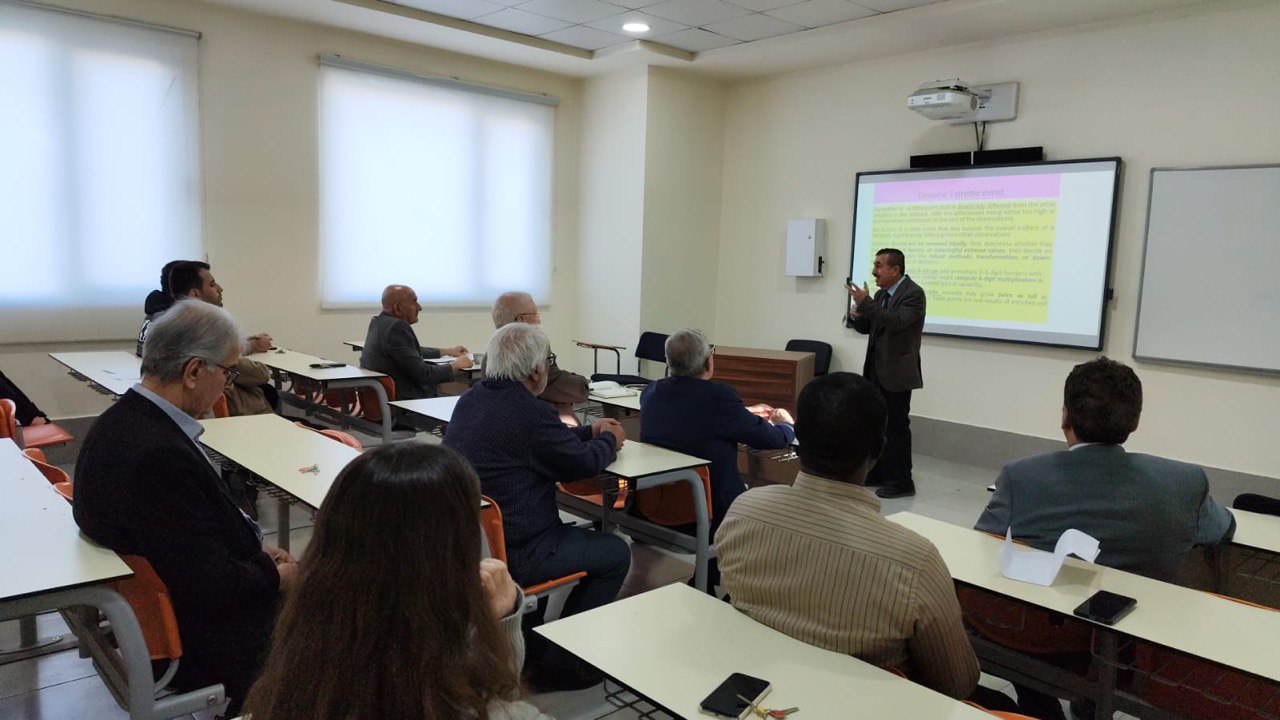 Petroleum and Mining Engineering Department, PAME, TIU, Tishk International University, TIU Engineering, Petroleum Engineering TIU, Mining Engineering TIU, TIU Petroleum Department, TIU Mining Department, Departmental Seminar TIU, Academic Seminar TIU, Research Seminar TIU, Data Analysis Seminar, Outliers in Research, Prof Tariq H Karim, TIU Events, Engineering Research TIU, Academic Activities TIU, University Seminars Erbil, Engineering Department Iraq