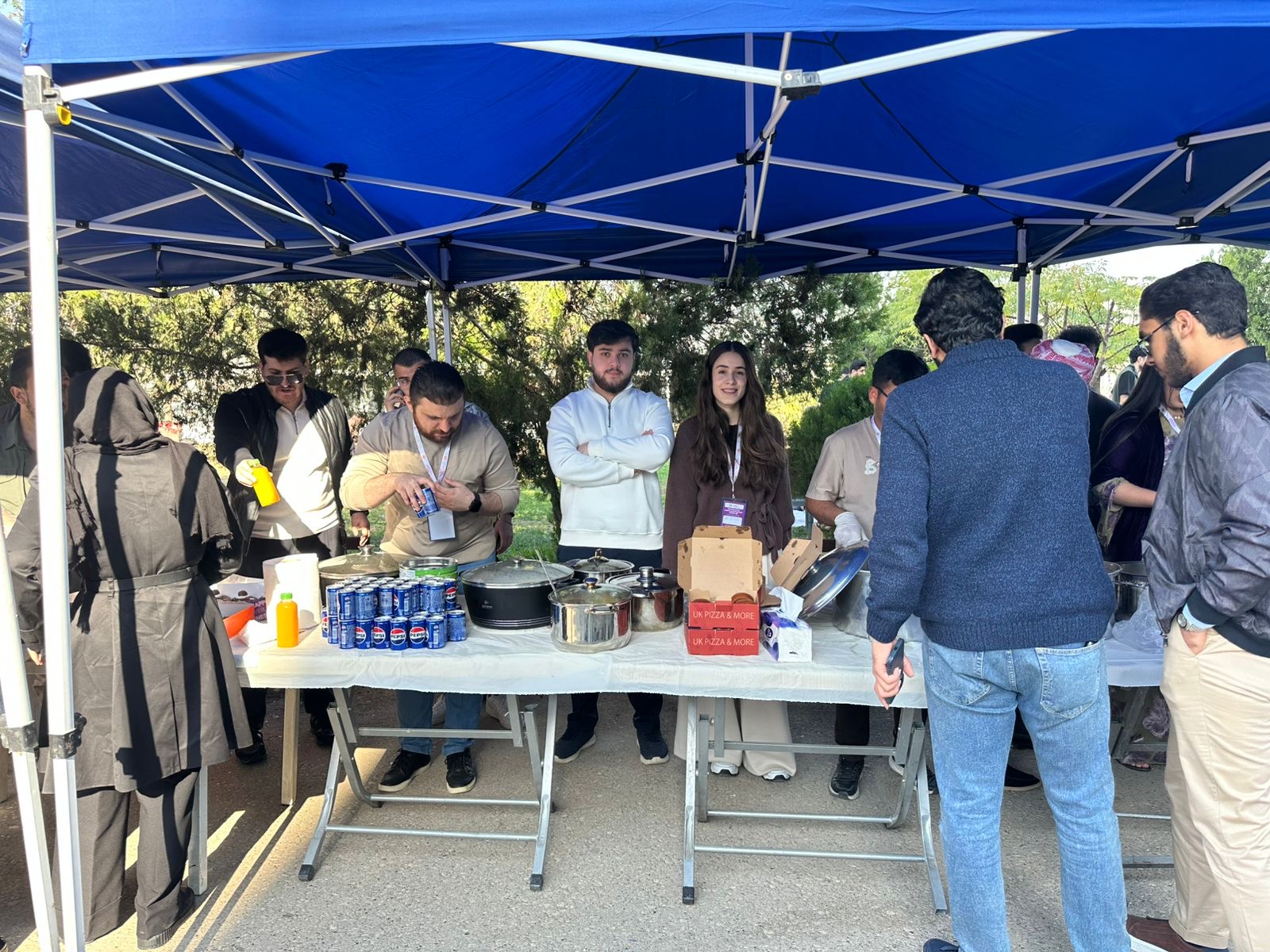 Petroleum and Mining Engineering Department, PAME, TIU, Tishk International University, Community Service Projects, Extracurricular Activities, Food Fundraising, Social Responsibility, Student Activities, HIWA Institute for Mute and Deaf, University Community Engagement