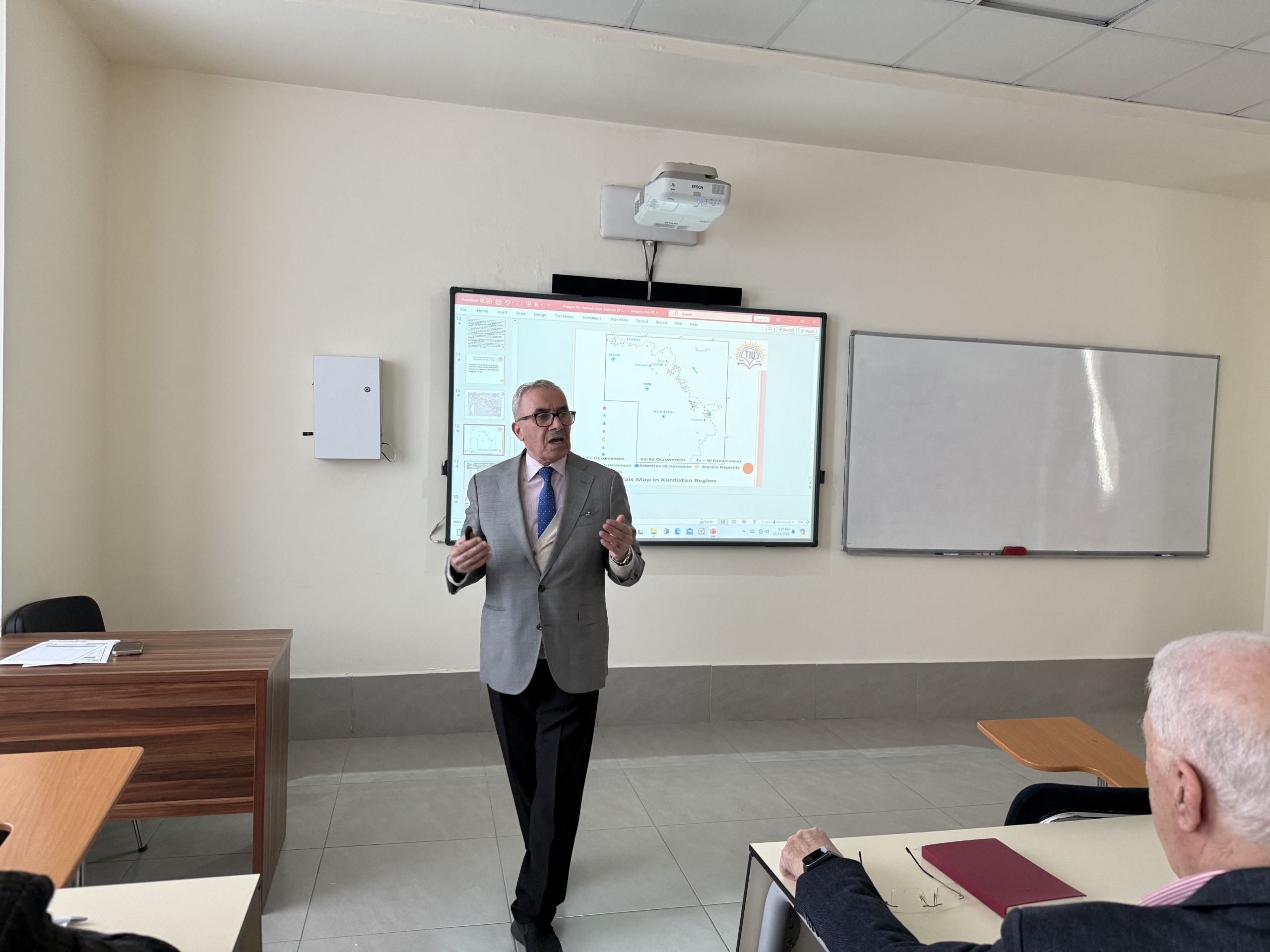 Petroleum and Mining Engineering Department, PAME, Tishk International University, TIU, Departmental Seminar, Oil Industry, Mining Industry, Kurdistan Region, Petroleum Engineers, Supply and Demand, Engineering Education, Energy and Mining Economy