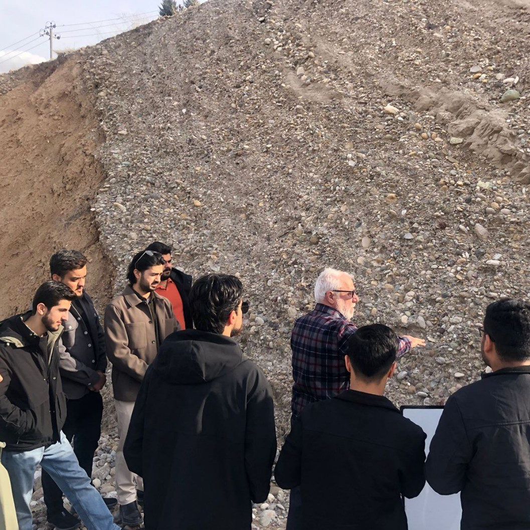 Petroleum and Mining Engineering Department, PAME, Tishk International University, TIU, Geological Field Trip, Erbil–Shaqlawa Road, Regional Geology, Rock Formations, Pirmam Anticline, Field Training, Undergraduate Students