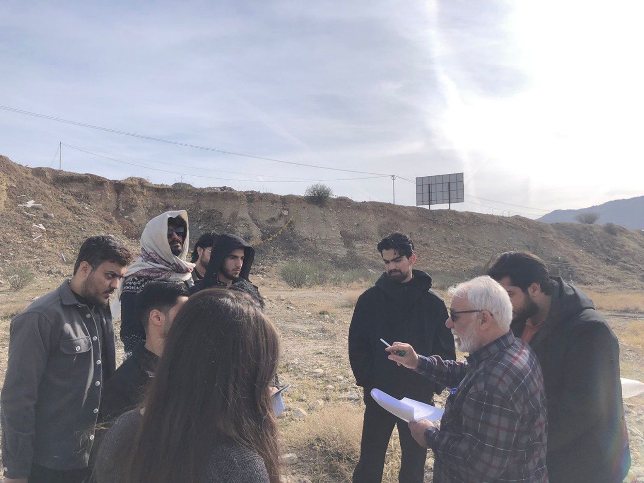 Petroleum and Mining Engineering Department, PAME, Tishk International University, TIU, Geological Field Trip, Erbil–Shaqlawa Road, Regional Geology, Rock Formations, Pirmam Anticline, Field Training, Undergraduate Students