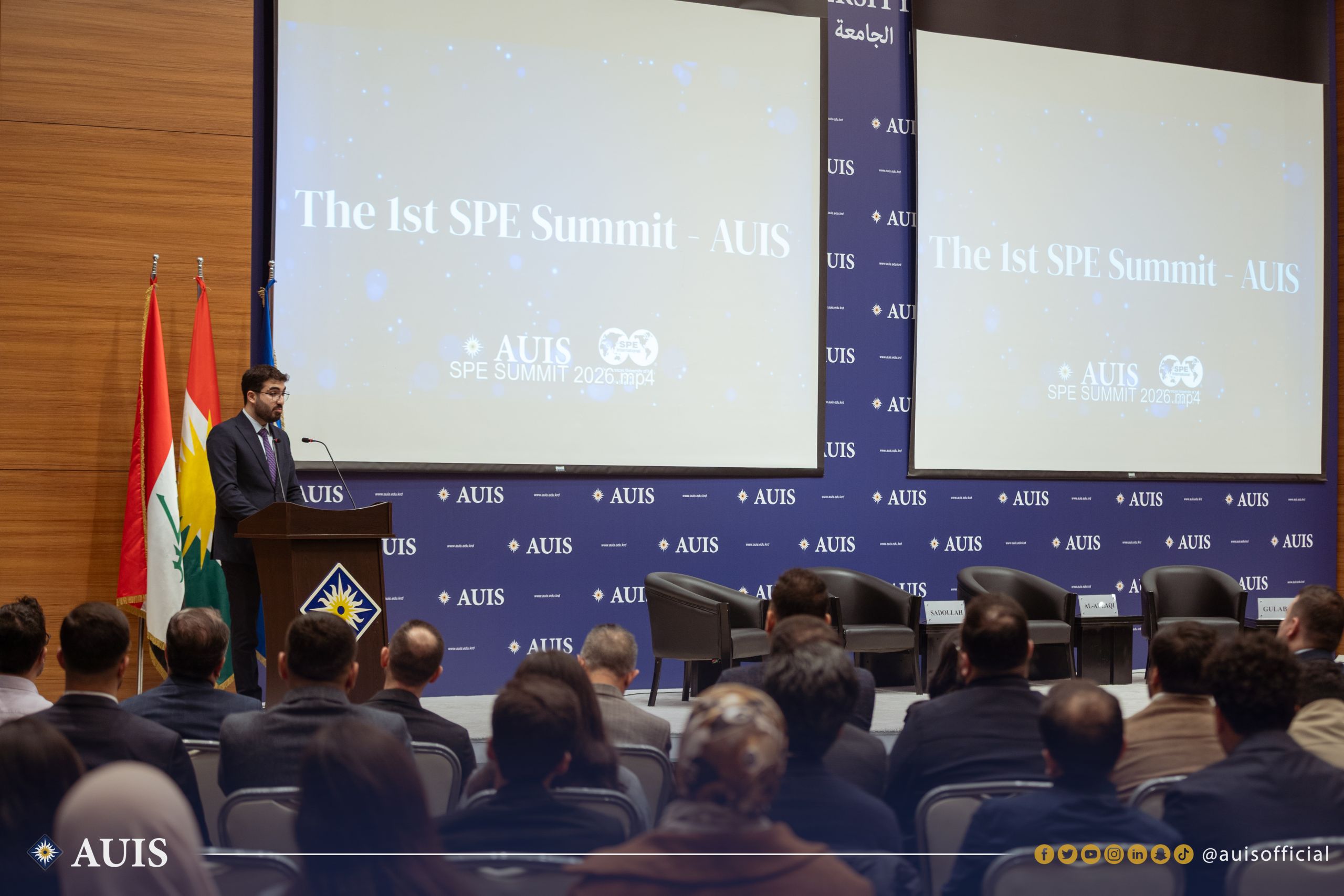 TIU SPE Student Chapter members at AUIS