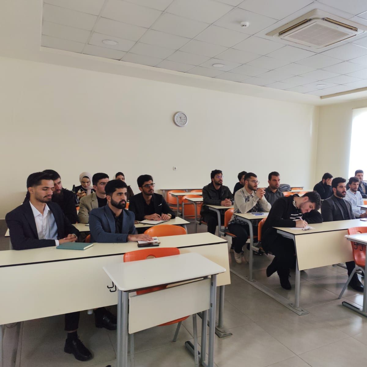 Refinery Engineering students attending industry session