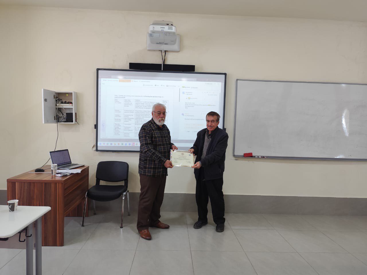 Empirical modeling training session at TIU