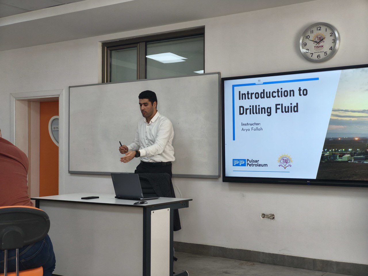Industrial lecture at TIU – drilling engineering session