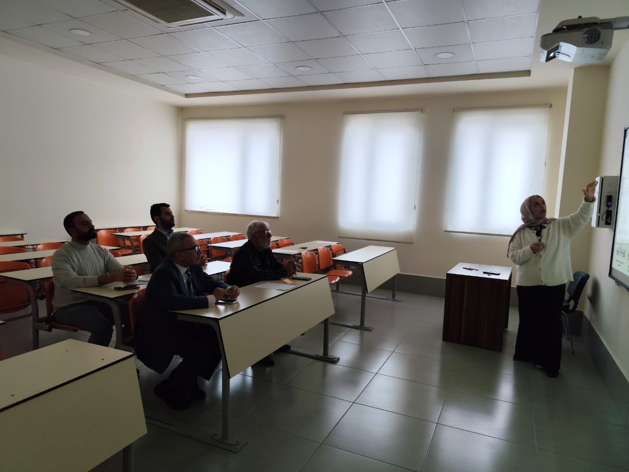 Departmental seminar at TIU on material behavior