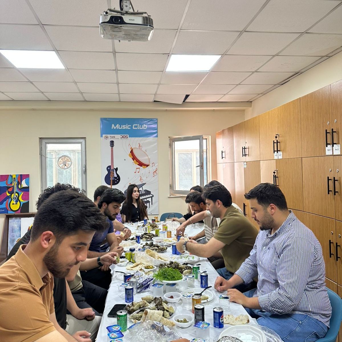 Senior students lunch event at PAME