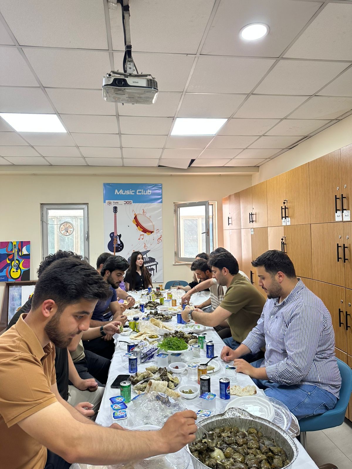 Senior students lunch event at PAME