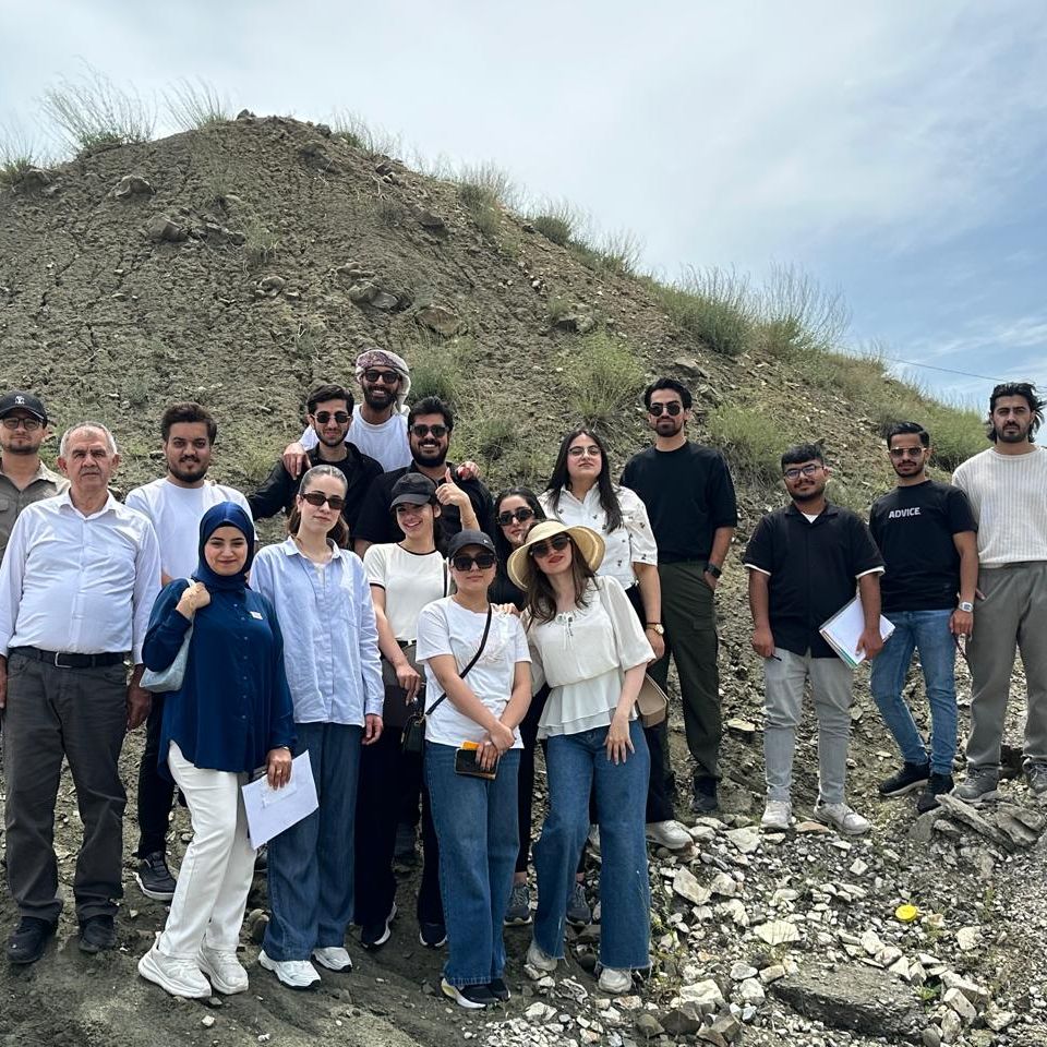 Geological field trip at TIU in Shaqlawa